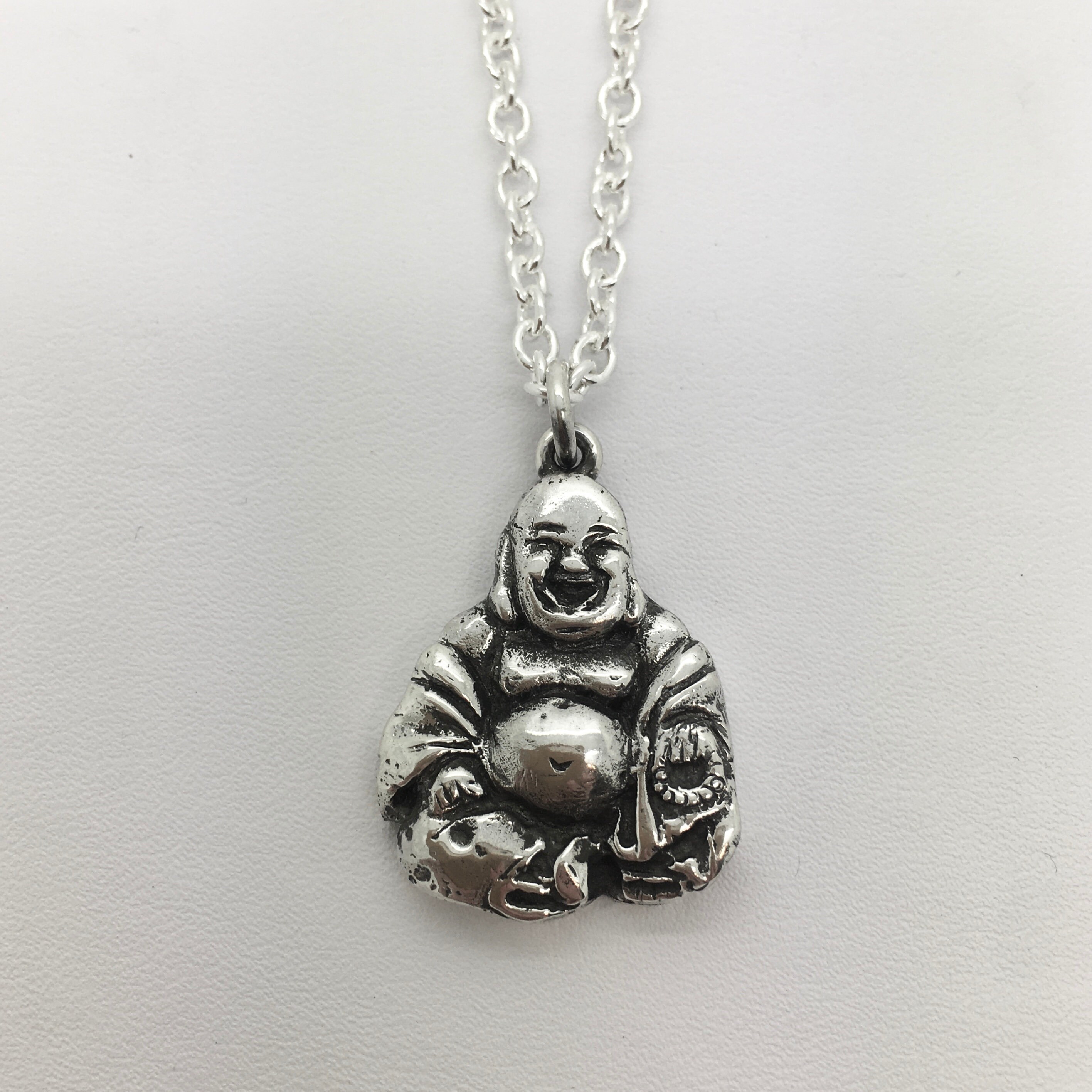 Laughing buddha deals locket