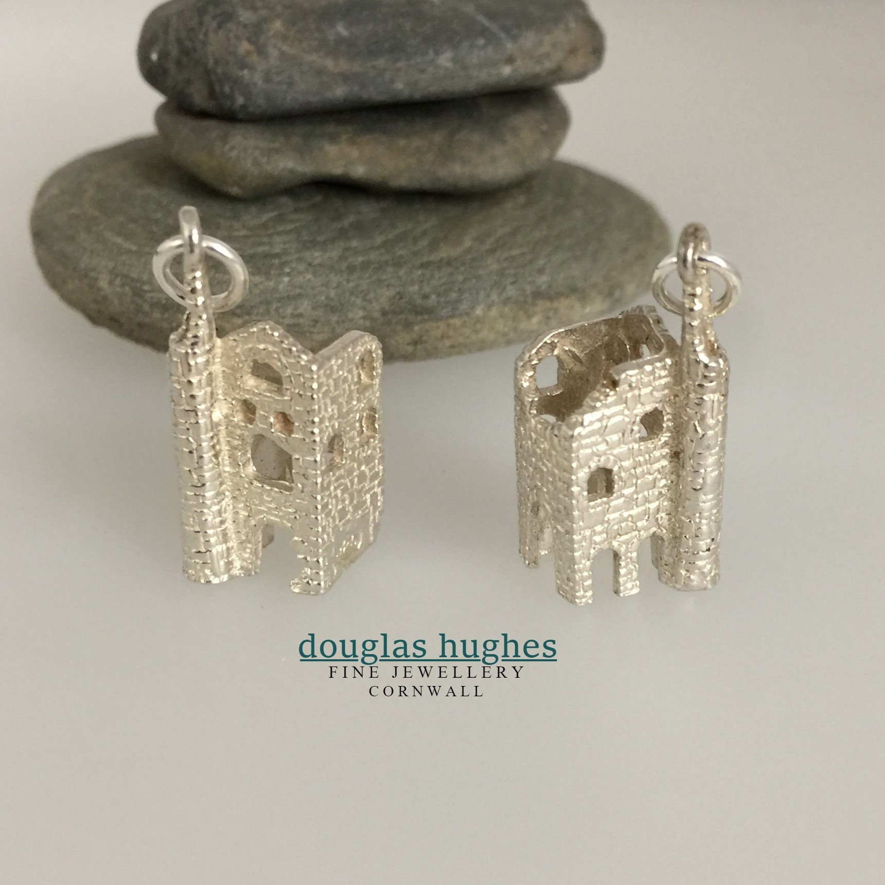 Solid Silver Handmade Cornish Tin Mine