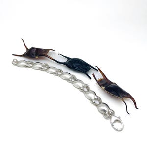 Massive Silber Meerjungfrau Geldbörse Armband | Ein Original DH Design | Handgefertigt in Cornwall