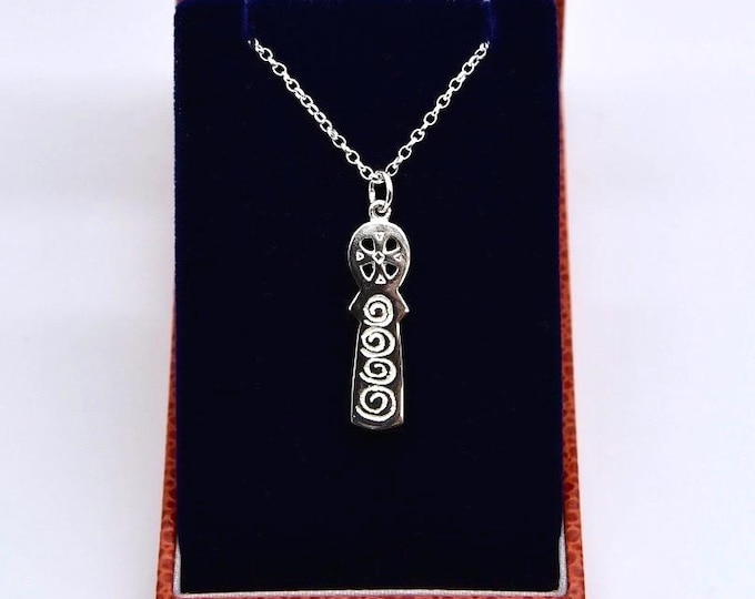 Douglas Hughes Handmade Solid Silver Cross 'The Merlin Celtic Cross'