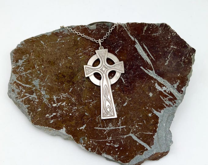 Silver Handmade Celtic Cross