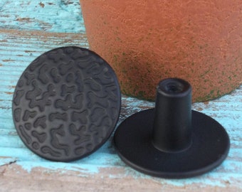 Black Hardware Matte Finish Round Modern Style Houseware Home Decor Drawer Pull Drawer Knob Cabinet Knob Cabinet Pull