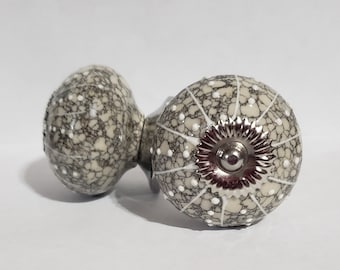 Cream Black White Ceramic Knob Home Decor Drawer Pull Drawer Knob Cabinet Knob Cabinet Pull