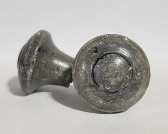 Gray Black White Heavy Metal Circle Distressed Knob Home Decor Drawer Pull Drawer Knob Cabinet Knob Cabinet Pull