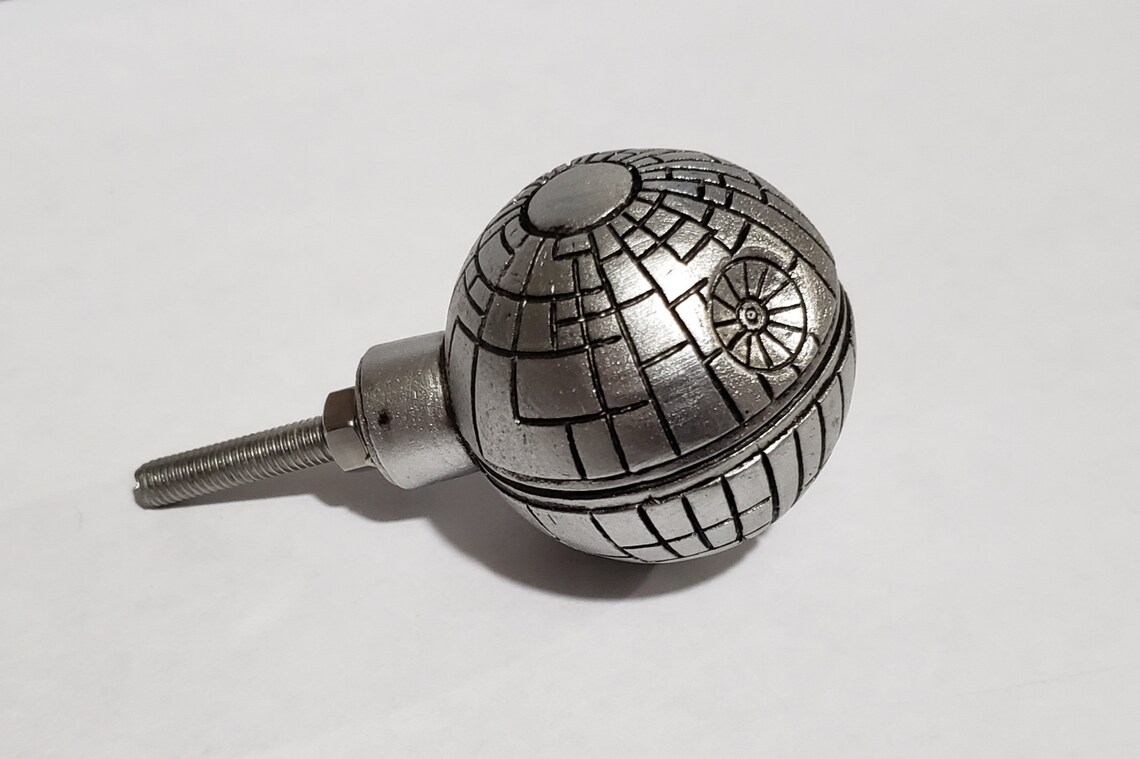 Star Wars Death Star Knob House Decor Home Decor Drawer Pull Etsy