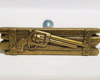 Antique Brass Metal Knob House Decor Western Decor Home Decor Drawer Pull Drawer Knob Cabinet Knob Cabinet Pull
