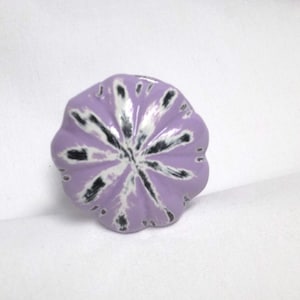 Gum Drop Purple Hardware Knob Shabby Chic Distressed Metal Home Decor Drawer Pull Drawer Knob Cabinet Knob Cabinet Pull