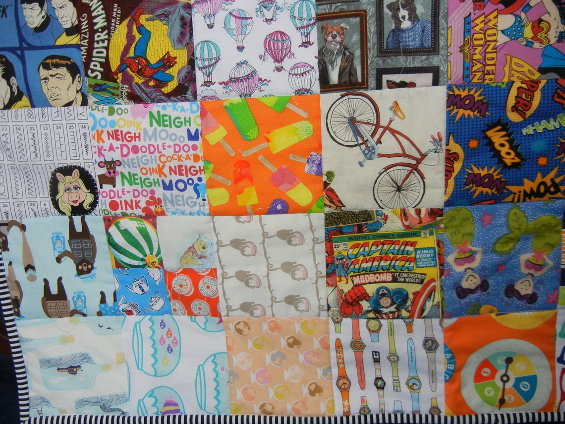 I Spy Fabric Squares Charm Pack 5 Unique Precut Quilt Etsy