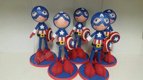 Regalo fofu del Capitan America Etsy Mexico