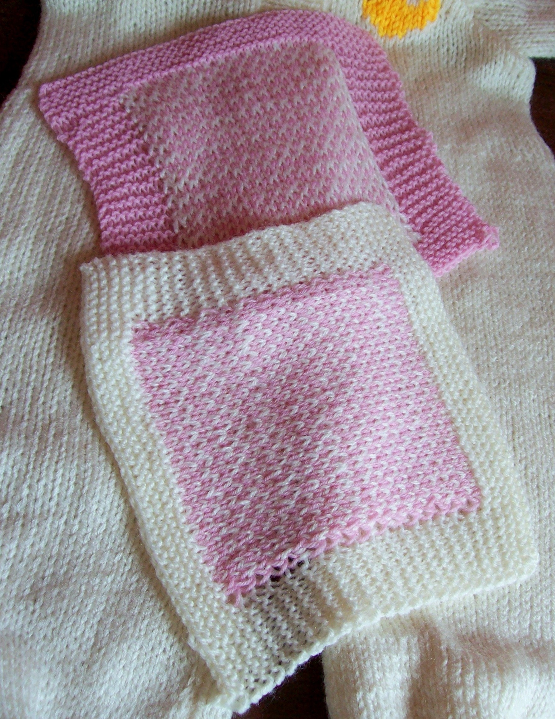 Baby Bonding Squares, Knitted Bonding Squares, Knitted Baby Bonding