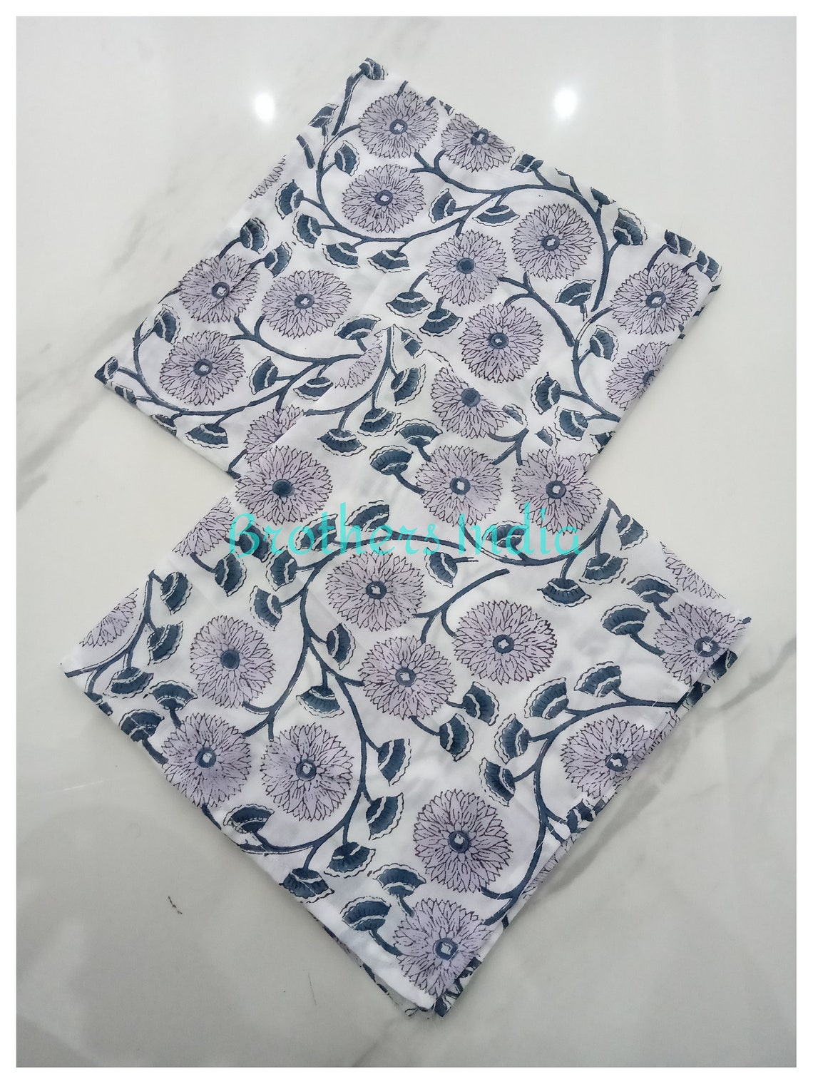 Assorted Napkins Set of 6 100 Pure Organic Cotton Etsy