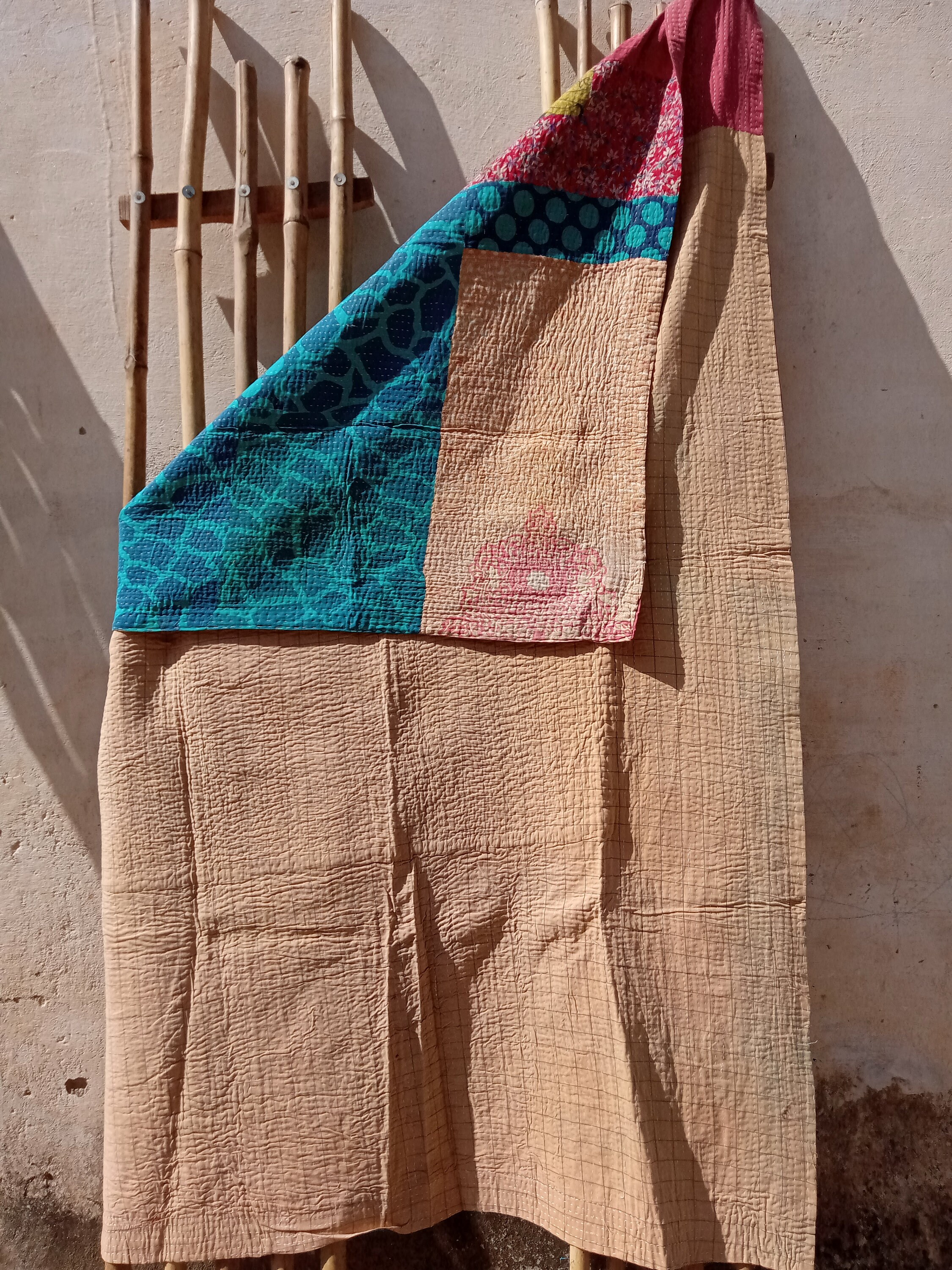 Vintage Kantha Quilts Manta Y Tirar Bordado Kantha Edredones Etsy
