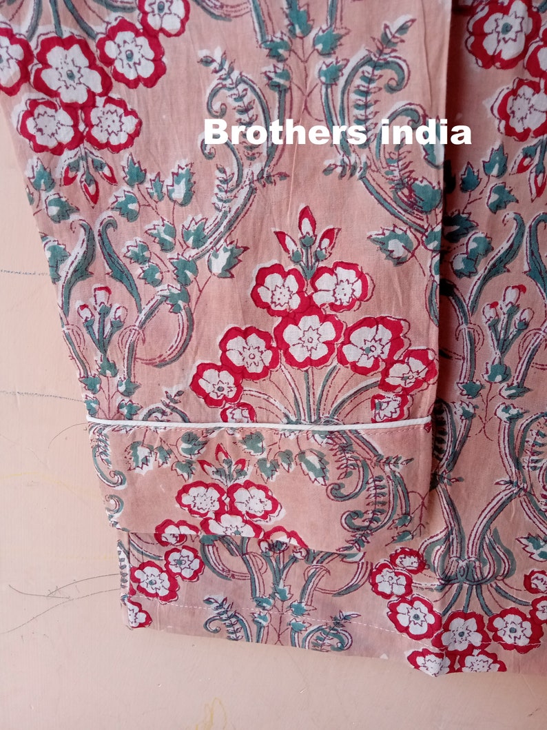 cotton night wear dress soft cotton dress for womne/'s a beautiful print pants and shirts sets