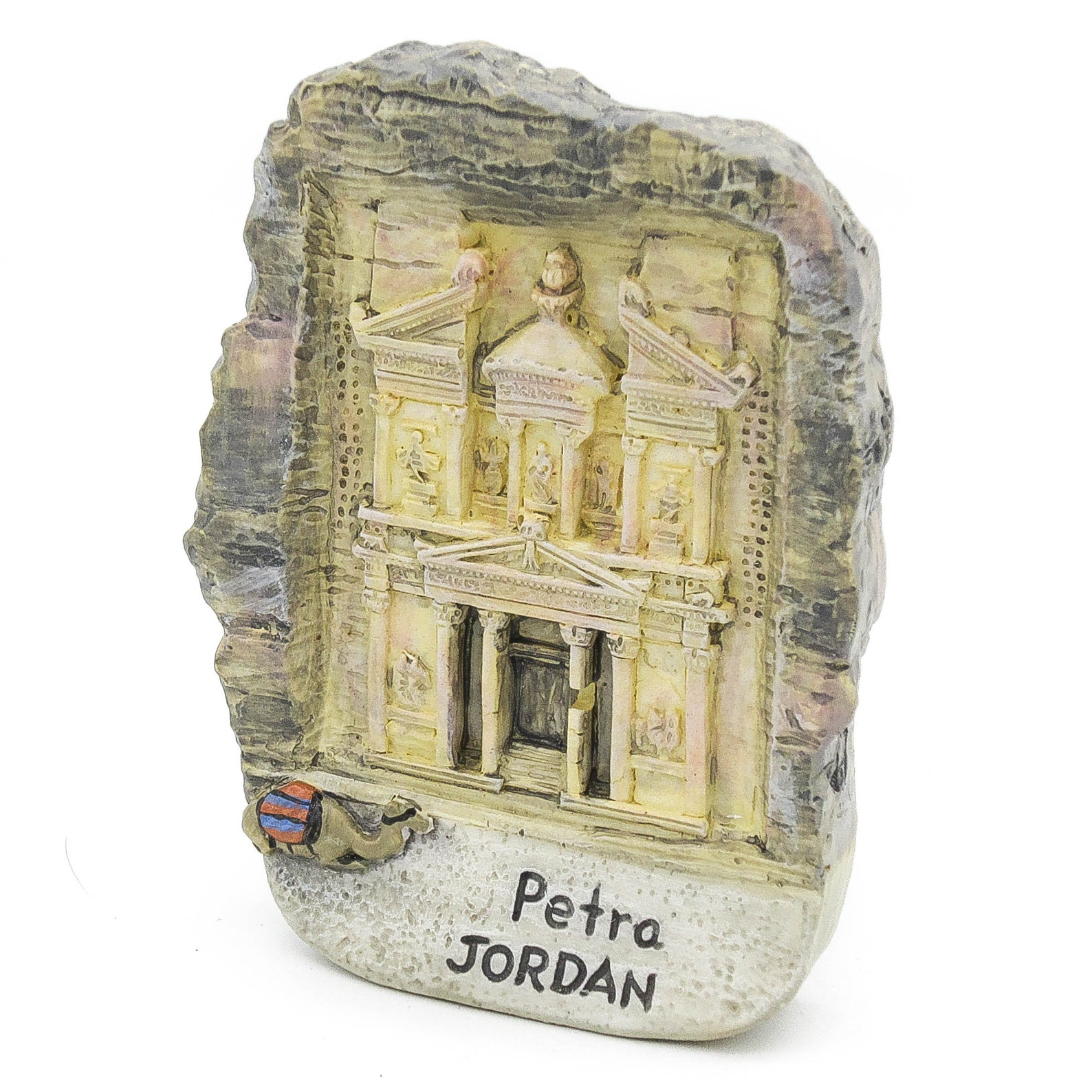Petra Jordan Souvenir Al Khazneh 3D Travel Fridge Etsy