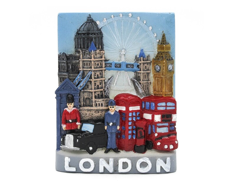 London England Souvenir London Attraktionen 3D Etsy