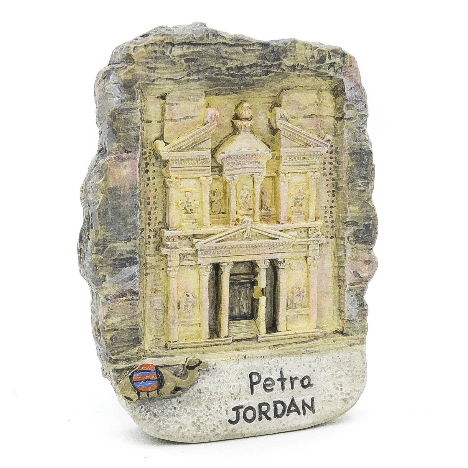 Petra Jordan Souvenir Al Khazneh 3D Travel Fridge Etsy