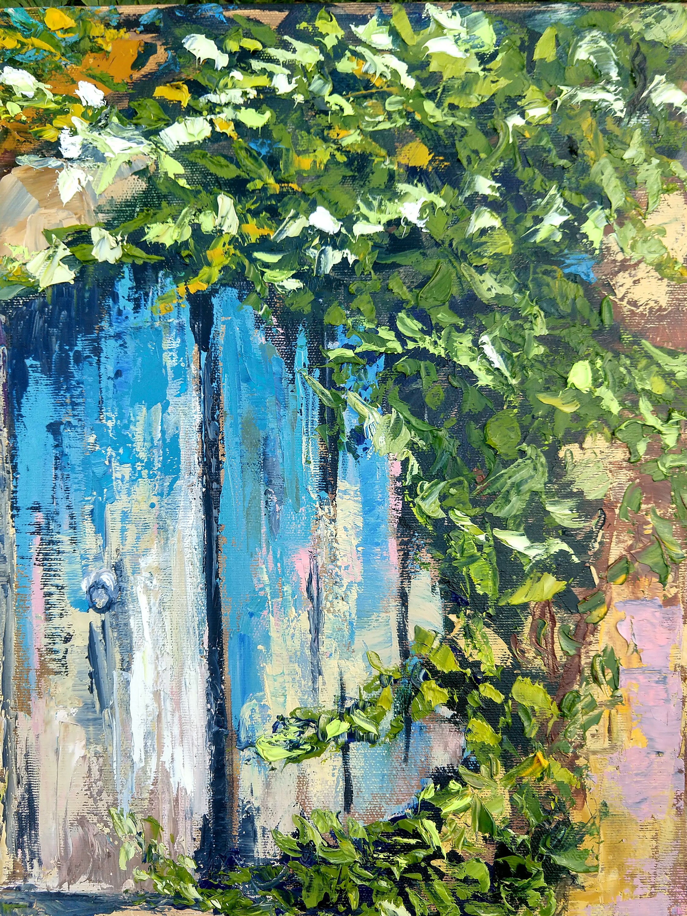 Textured painting on canvas wall art original art contemporary | Etsy