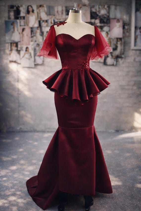 formal halter dresses Joanne Halter Slit Mermaid Satin Formal Dress