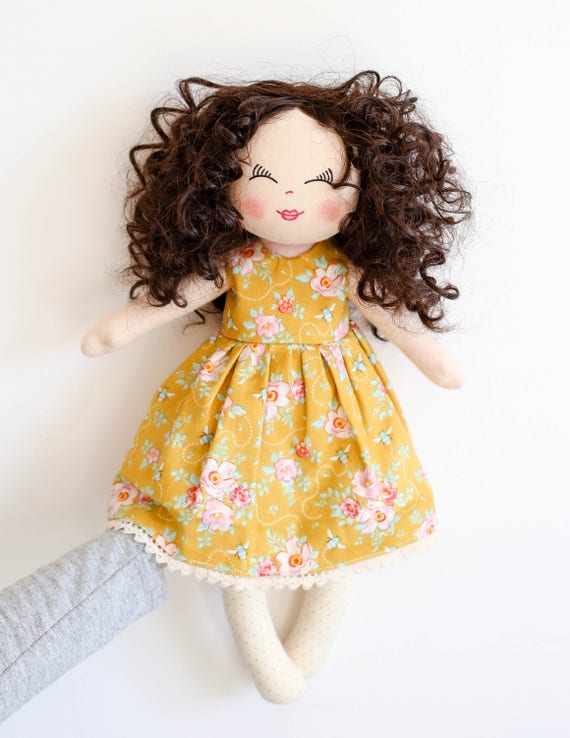 curly hair doll