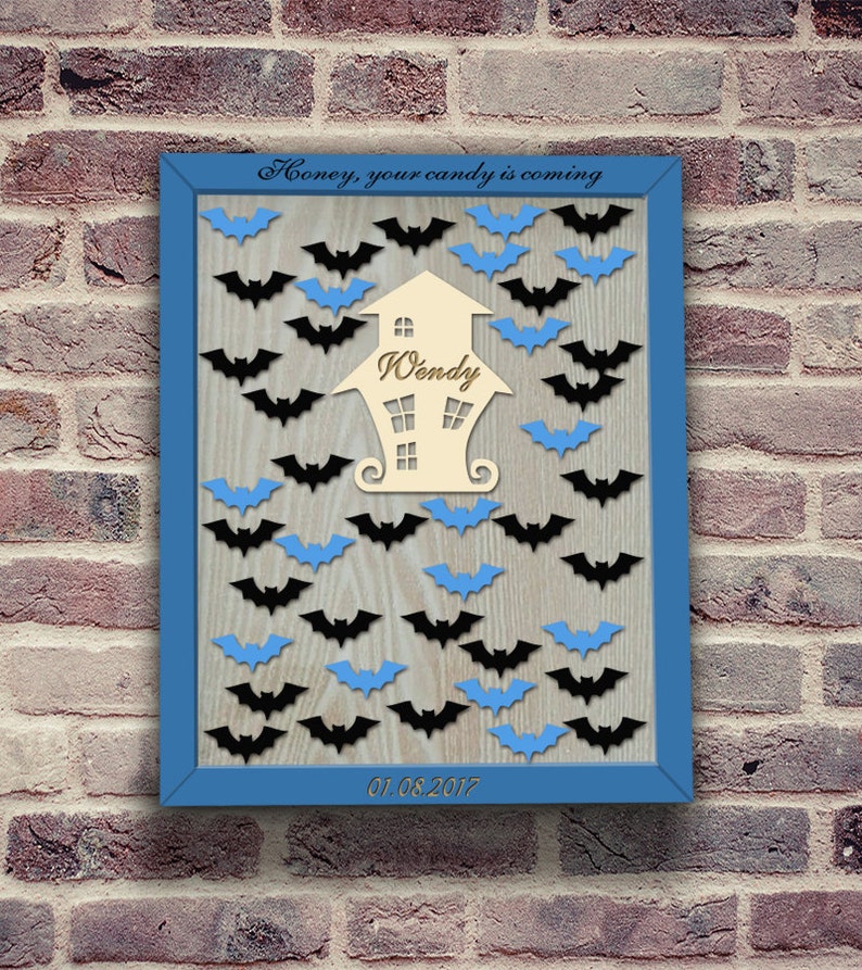 Custom Baby Shower Guestbook Batman Baby Shower Guest Book Etsy