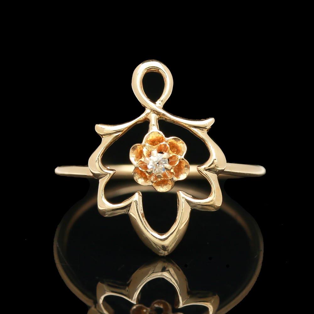 14k Gold Stick Pin - Etsy