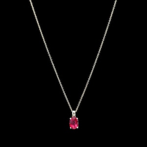 18k Yellow Gold and Rubellite Tourmaline