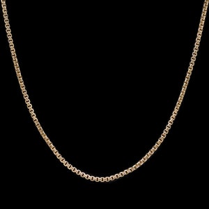10k Yellow Gold Box Chain
