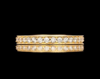 18k Yellow Gold Cartier Eternity Ring