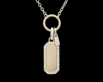 Shy Creations 14k Yellow Gold 0.25 ctw Diamond Pendant Necklace