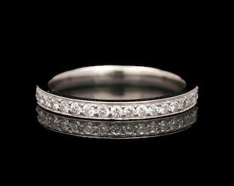 Platinum 0.40 CTW Diamond Eternity Band
