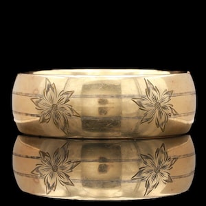 Victorian S&BL Co. Gold Filled Bangle Bracelet