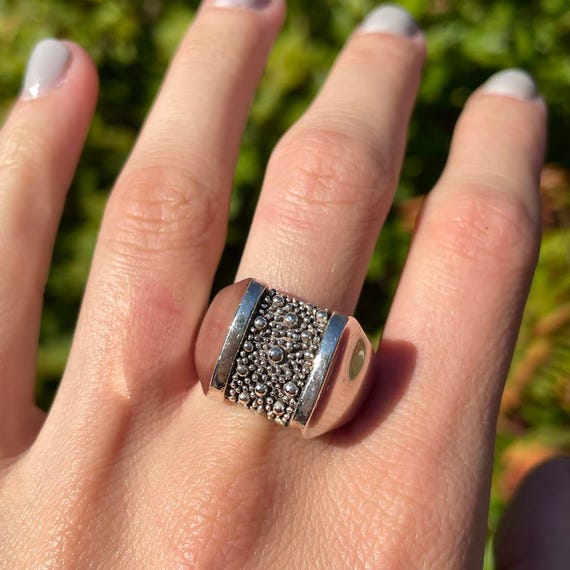 Michael Dawkins Starry Night Rectangular Sterling… - image 3