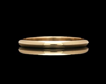 14k Yellow Gold 2.00 mm Band