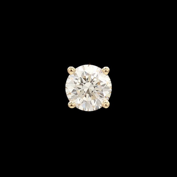 14k Yellow Gold 0.50 CTW Lab Grown Diamond Studs - image 2