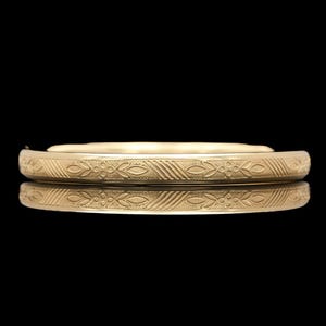 Victorian Mason Howard &amp; Co. Gold Filled Baby Bangle