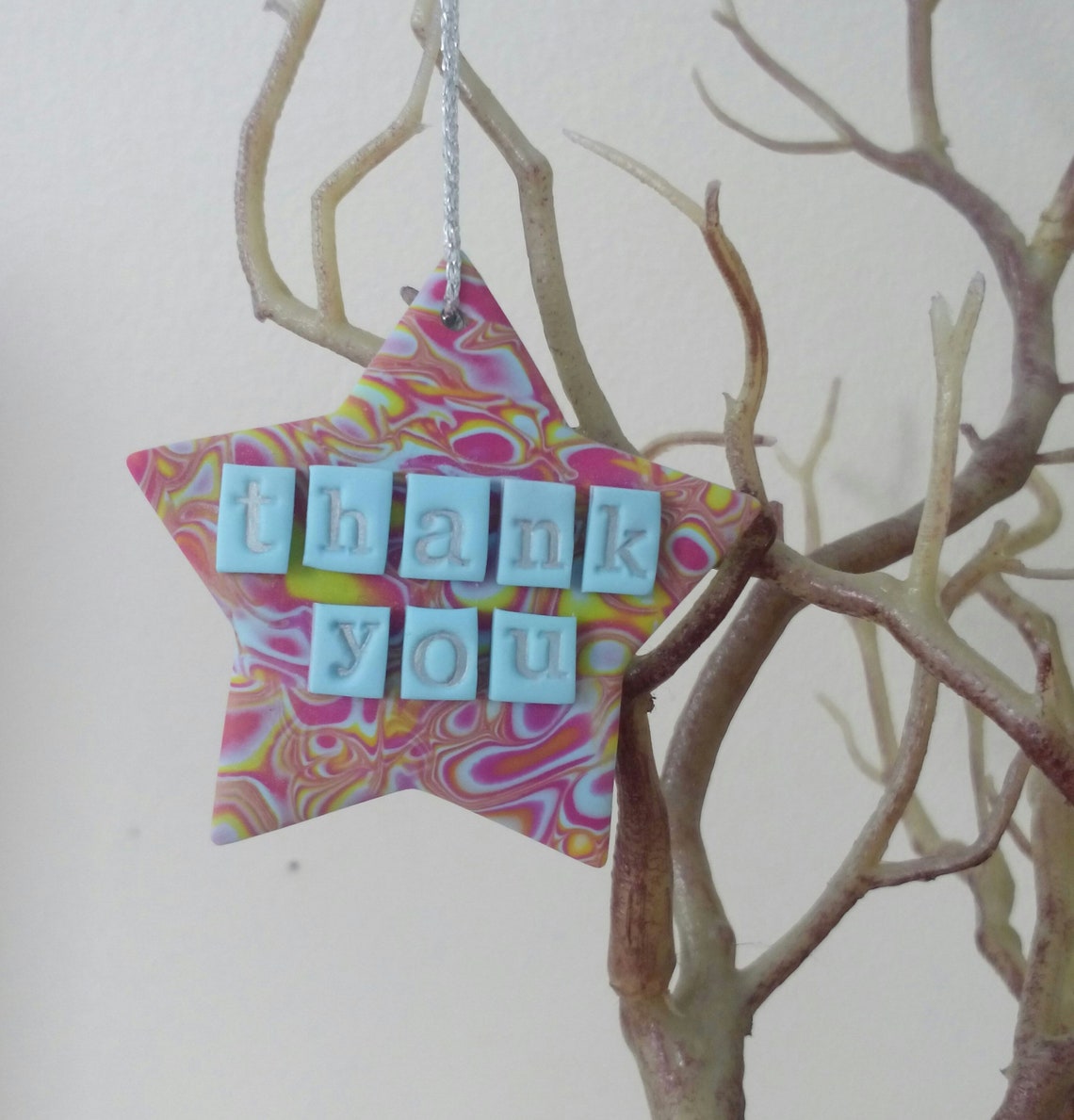 Thank You Star Decorations You're a Star Thank You Gift Etsy