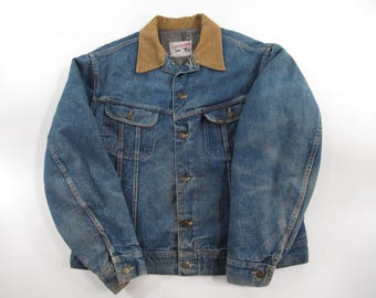 70s 80s LEE STORM RIDER 38R indigo Vintage 70s-80s Lee Storm Rider