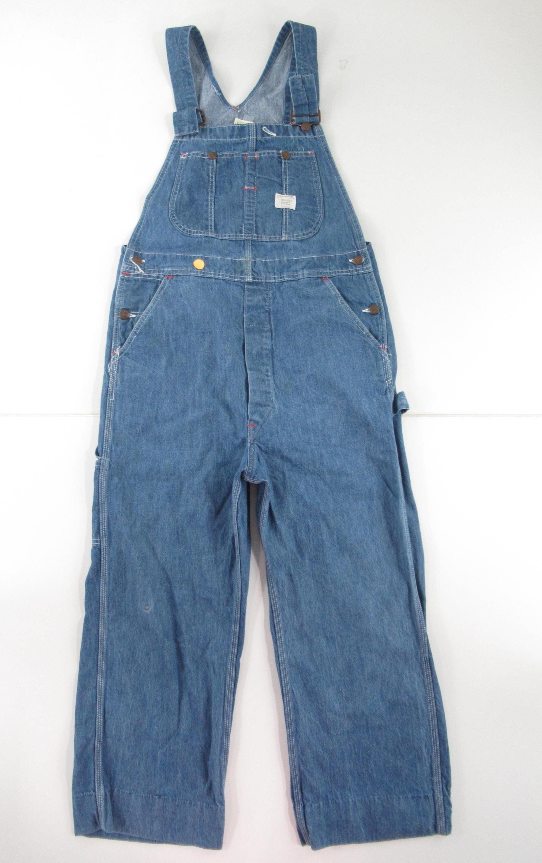 VTG 60s Big Mac Men's Over All Union Made Measured 38X25 #VT878 - Etsy
