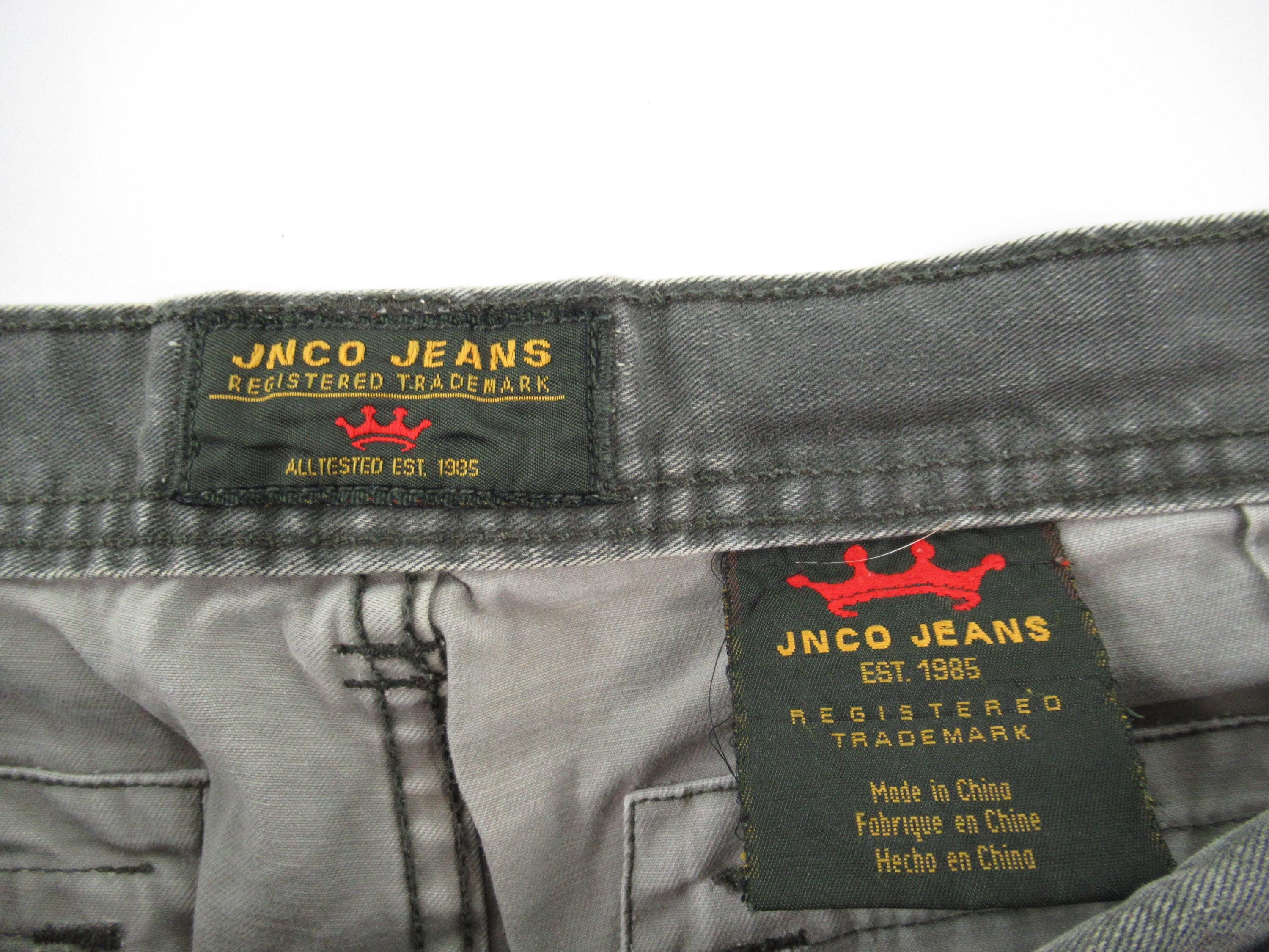 パンツ Jnco jeans mug shot 34x32 jnco jeans mug shots 34x27x22 vintage 90s made in usa | eBay