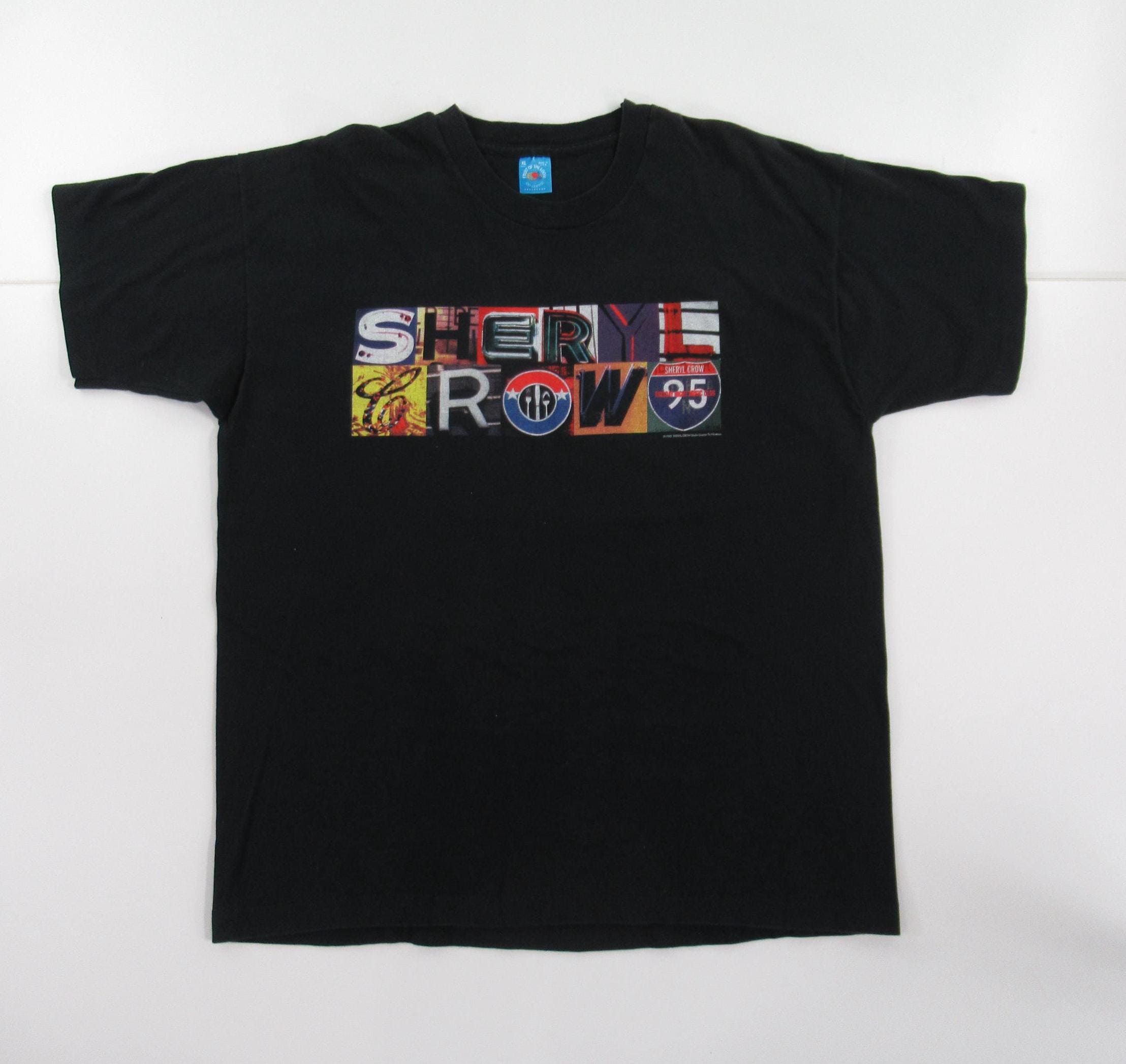 希少　1997s SherylCrow Live Tee Sheryl Crow - 1997 Black Tour Shirt. XL. | eBay