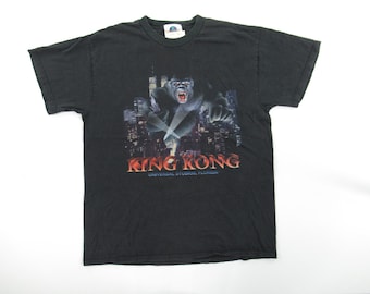VTG 90s Universal Studios King Kong Tee Made in USA Size L #VT341