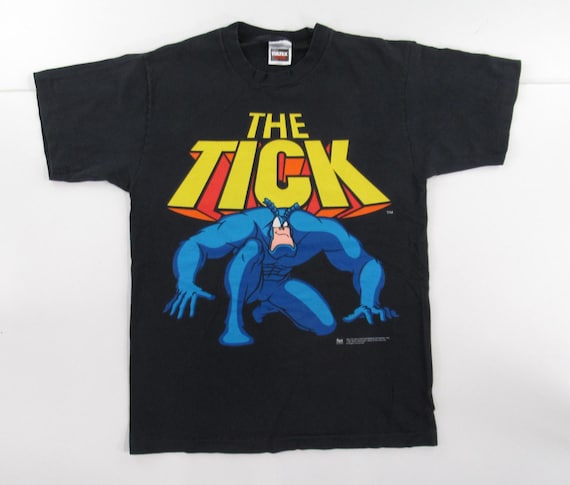 RARE Vintage 1994 FOX Children Network the Tick T Shirt Comic 