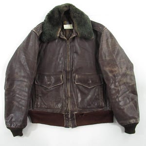 Golden Bear Leather Jacket | eBay 80s golden bear a2 g1 leather