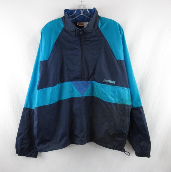 nike men's windbreaker half zip