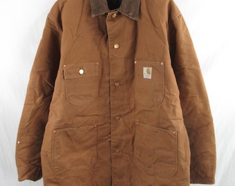 Vintage 1990s Carhartt Chore Jacket / Workwear / Streetwear Vintage 1990s Carhartt Chore Jacket / Workwear / Streetwear