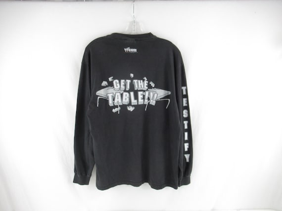 m*i様 Hanes WWE D-VON グラフィック ロングスリーブTシャツ m*i様 Hanes WWE D-VON グラフィック ロングスリーブTシャツ