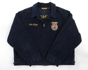 VINTAGE 1980s FFA CORDUROY JACKET