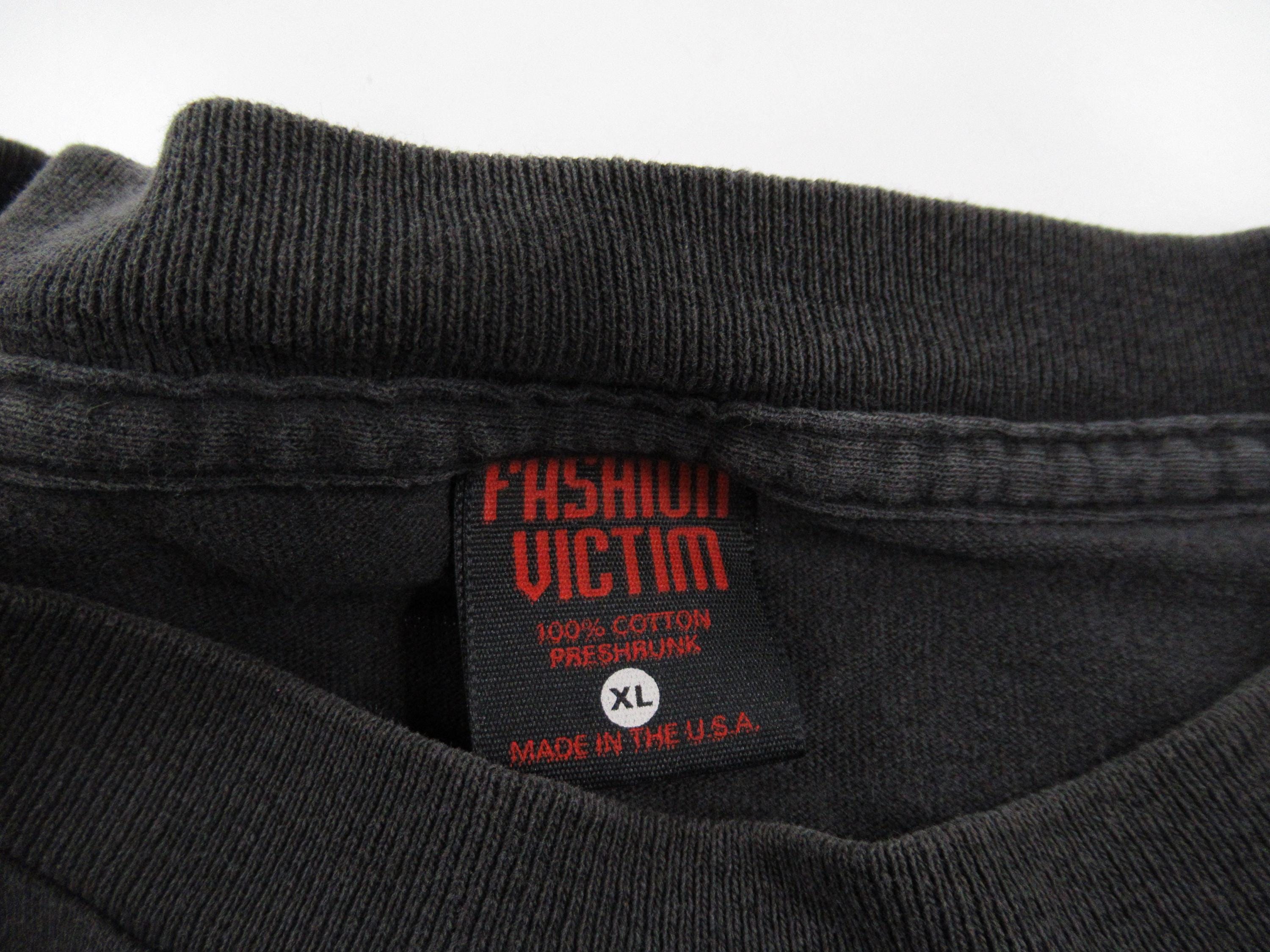 Vintage 1995 Fashion Victim Alien T-shirt Size XL #VT88 - Etsy