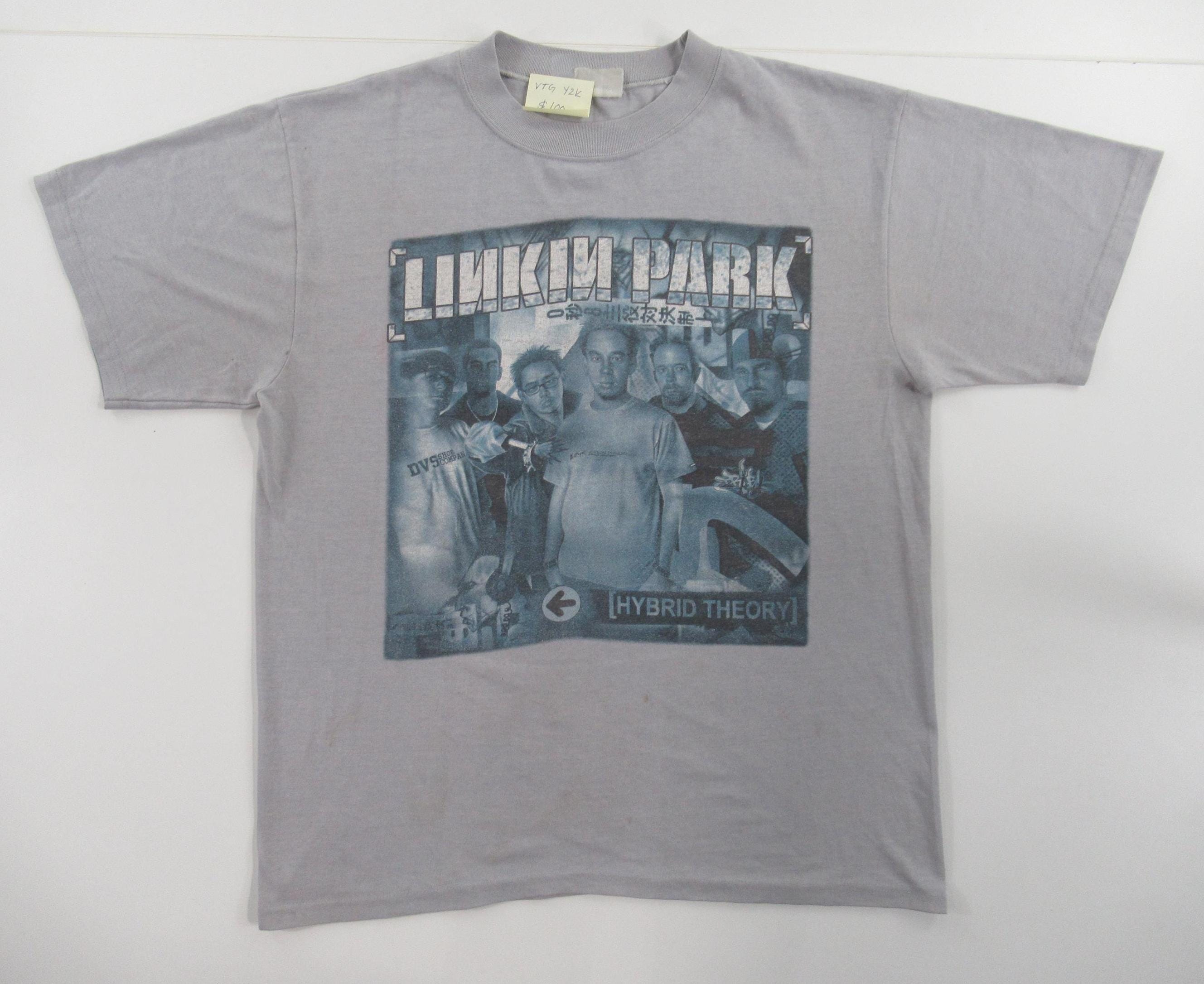 VTG Y2K Linkin Park Hybrid Theory Album T-shirt #VT261 - Etsy VTG Y2K Linkin Park Hybrid Theory Album T-shirt #VT261 - Etsy