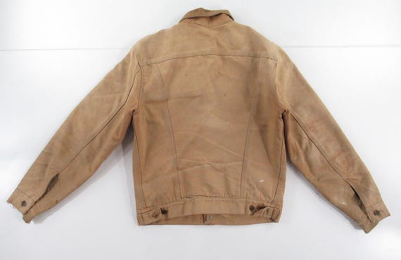 VTG 70s Men's Carhartt Blanket Lined Trucker Jack… - image 2